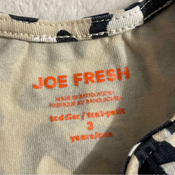 Joe Fresh Leopard Girls' Print Box Pleat Dress - Picture 2 of 4